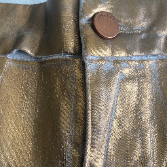 Fidelity Copper Coated Stretch Denim, Prototype, NWT - Picture 11 of 11